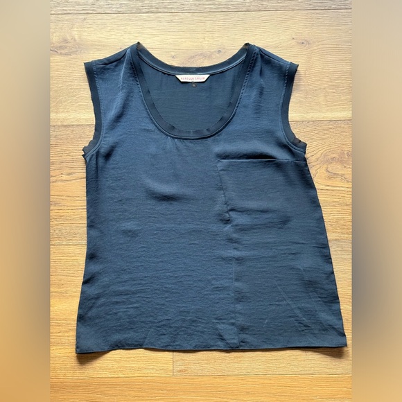 REBECCA TAYLOR | XS | Navy Silk - Picture 2 of 2